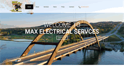 Desktop Screenshot of maxelectricalservices.com